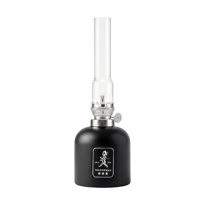 Lampe à pétrole Solstickan - Noir mat, Ø8x24 cm - Solstickan Design