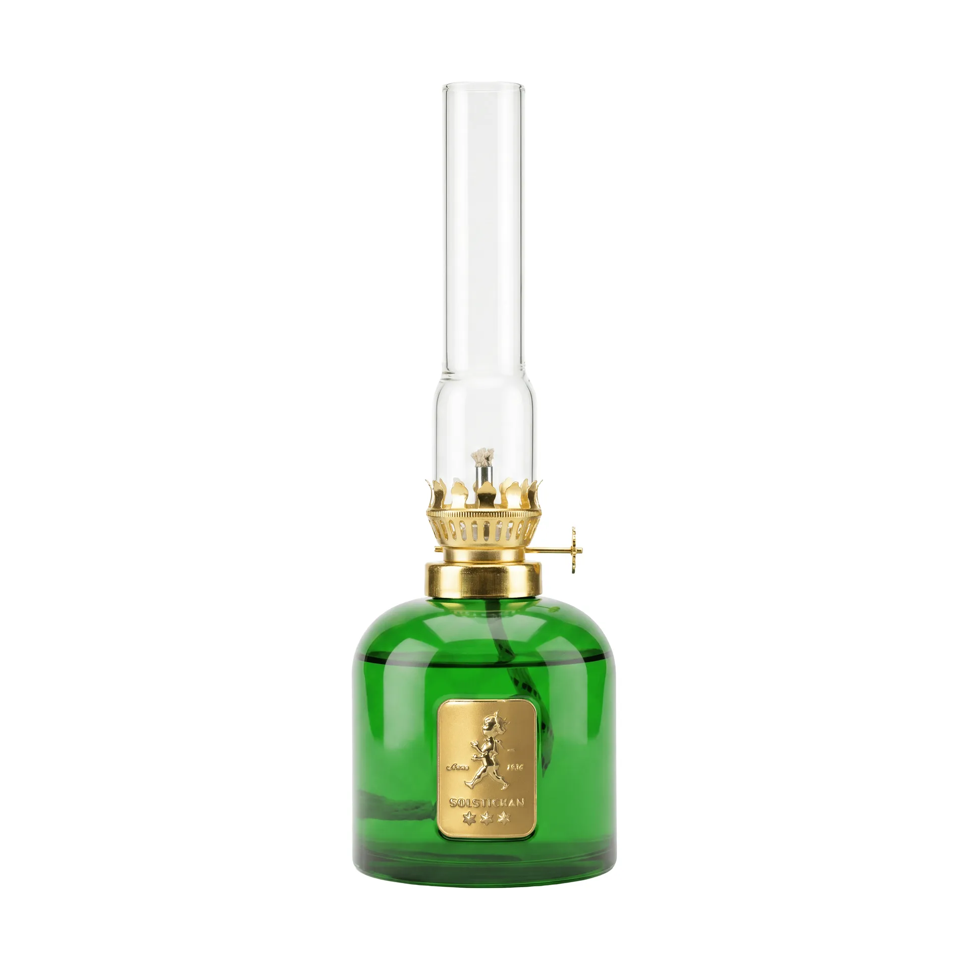 Lampe à pétrole Solstickan, Vert, Ø8x24 cm Solstickan Design