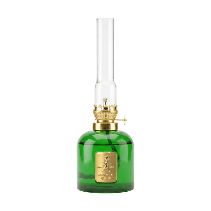 Lampe à pétrole Solstickan - Vert, Ø8x24 cm - Solstickan Design