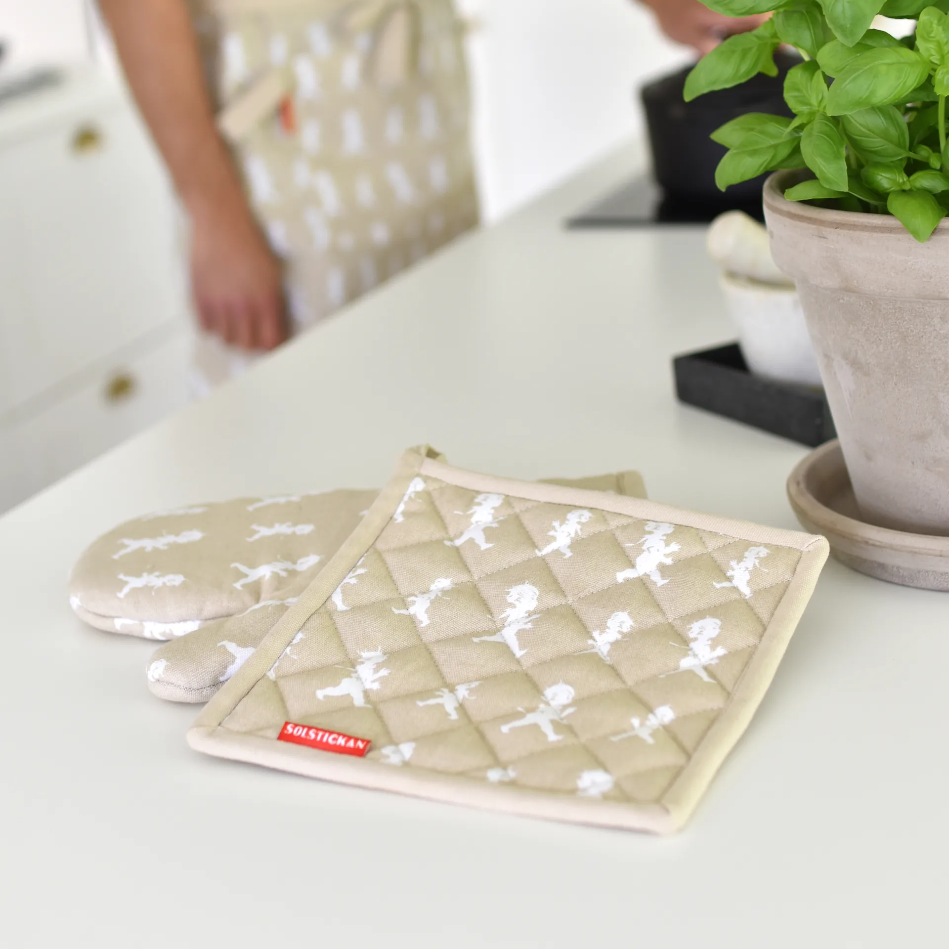 Manique Solstickan 22x22 cm, Sable Solstickan Design