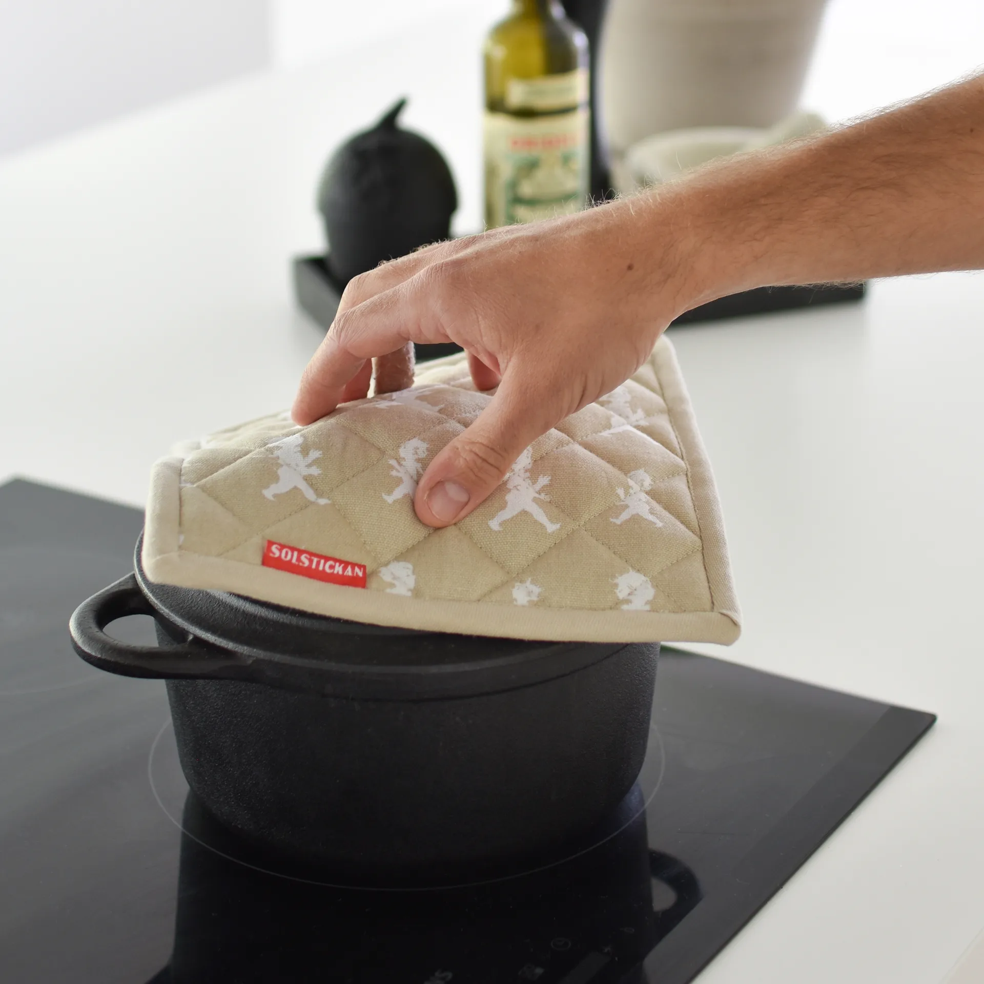 Manique Solstickan 22x22 cm, Sable Solstickan Design