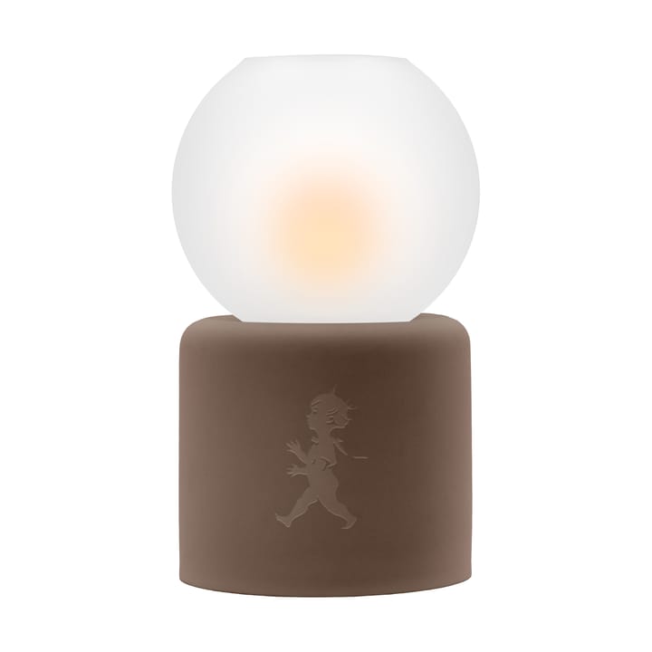Photophore Globe Ø9,5x17 cm - Marron - Solstickan Design