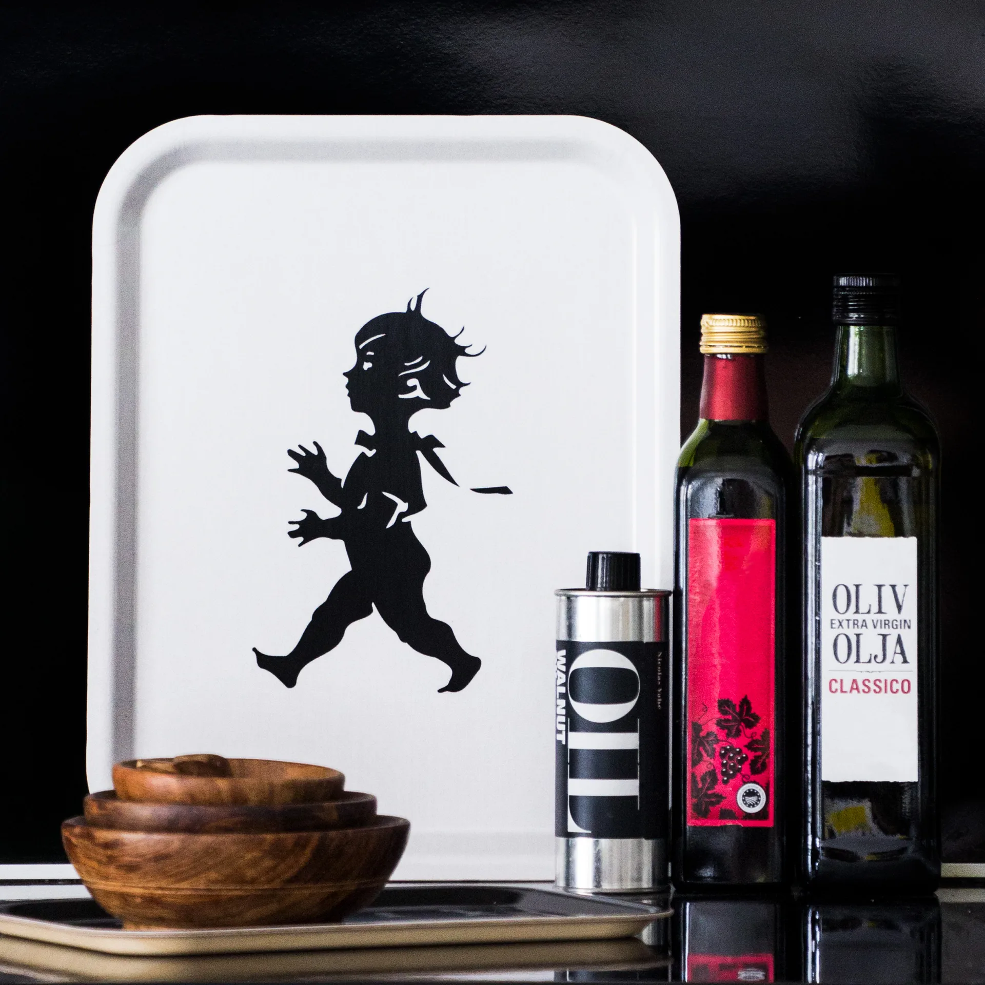 Plateau Solstickan 28x36 cm, Blanc Solstickan Design