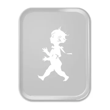 Plateau Solstickan 28x36 cm - Gris - Solstickan Design