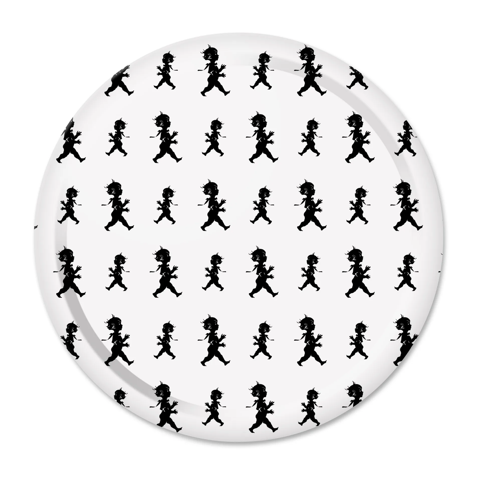 Plateau Solstickan Ø38 cm, Blanc Solstickan Design