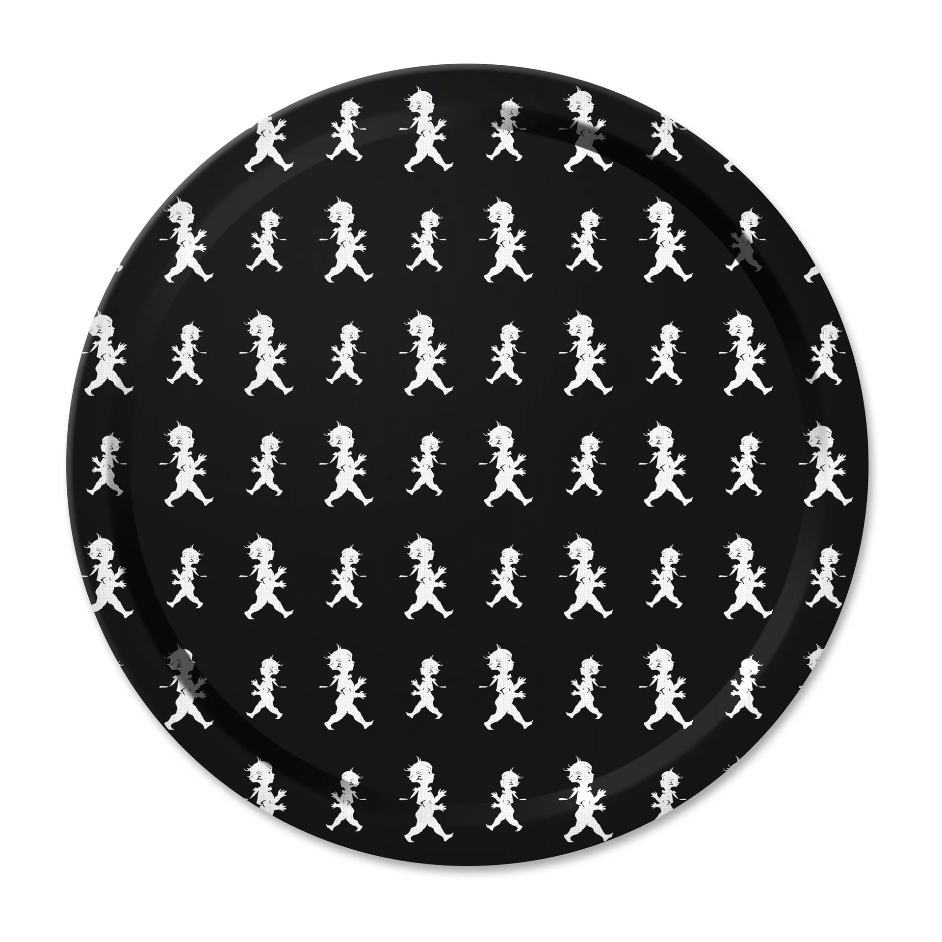 Plateau Solstickan Ø38 cm, Noir Solstickan Design