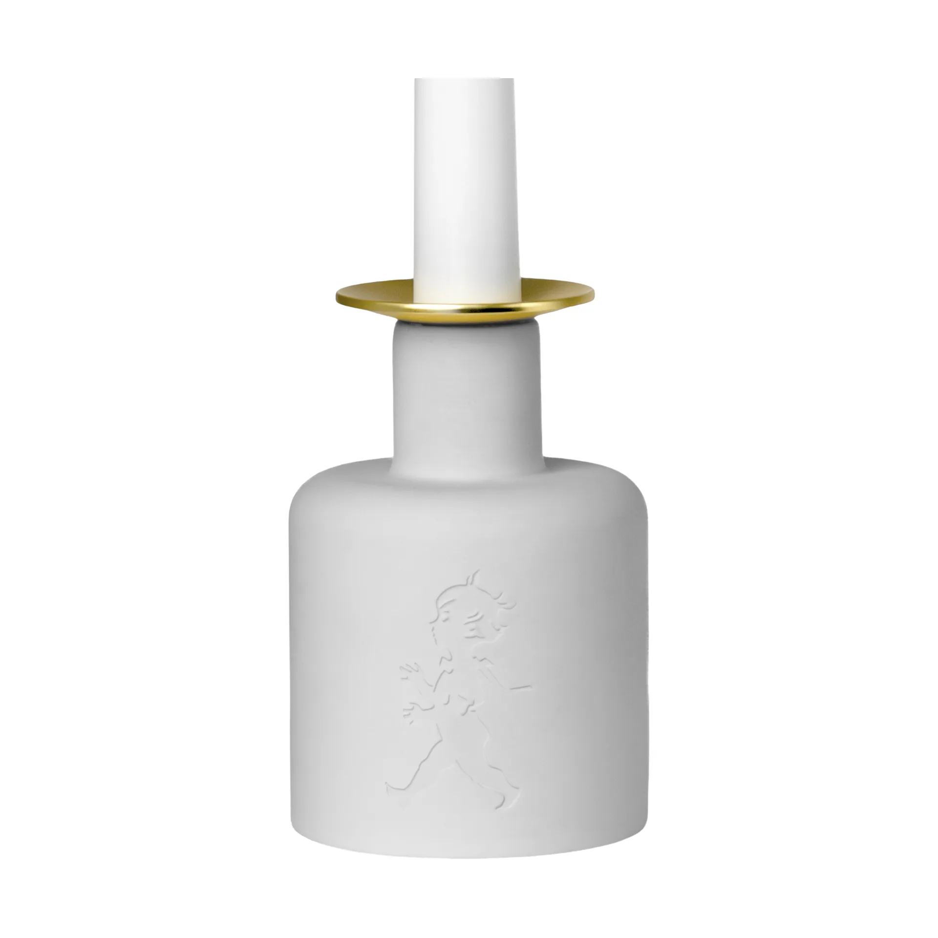 Solstickan bougeoir en céramique, Gris clair Solstickan Design