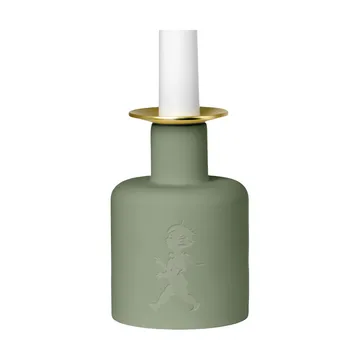Solstickan bougeoir en céramique - Vert - Solstickan Design