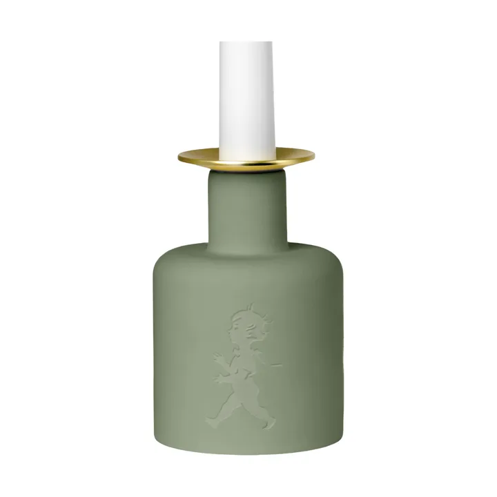 Solstickan bougeoir en céramique - Vert - Solstickan Design