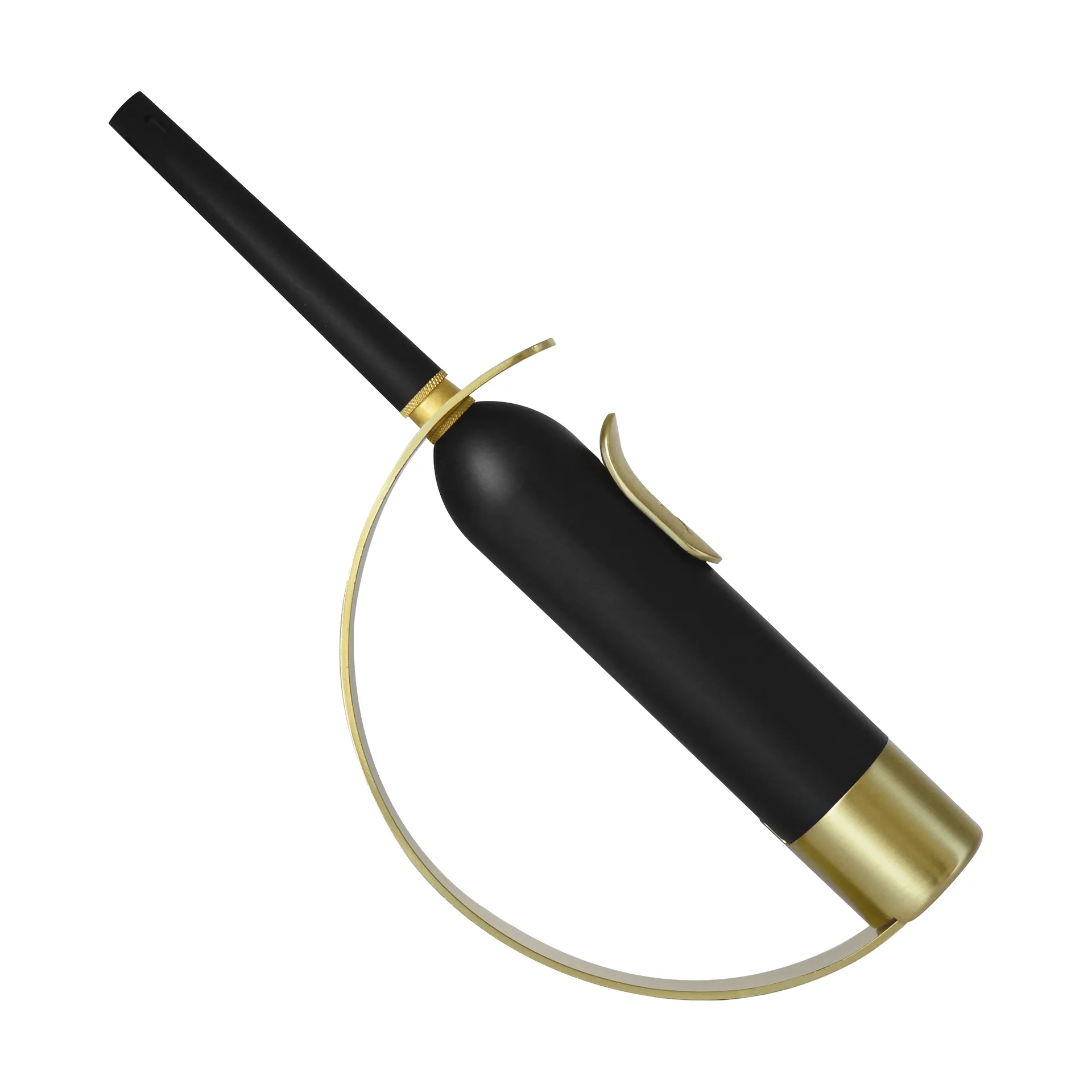 Solstickan briquet coupe-flamme, Noir-laiton Solstickan Design