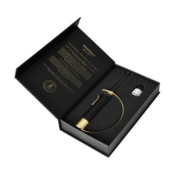 Solstickan briquet coupe-flamme - Noir-laiton - Solstickan Design