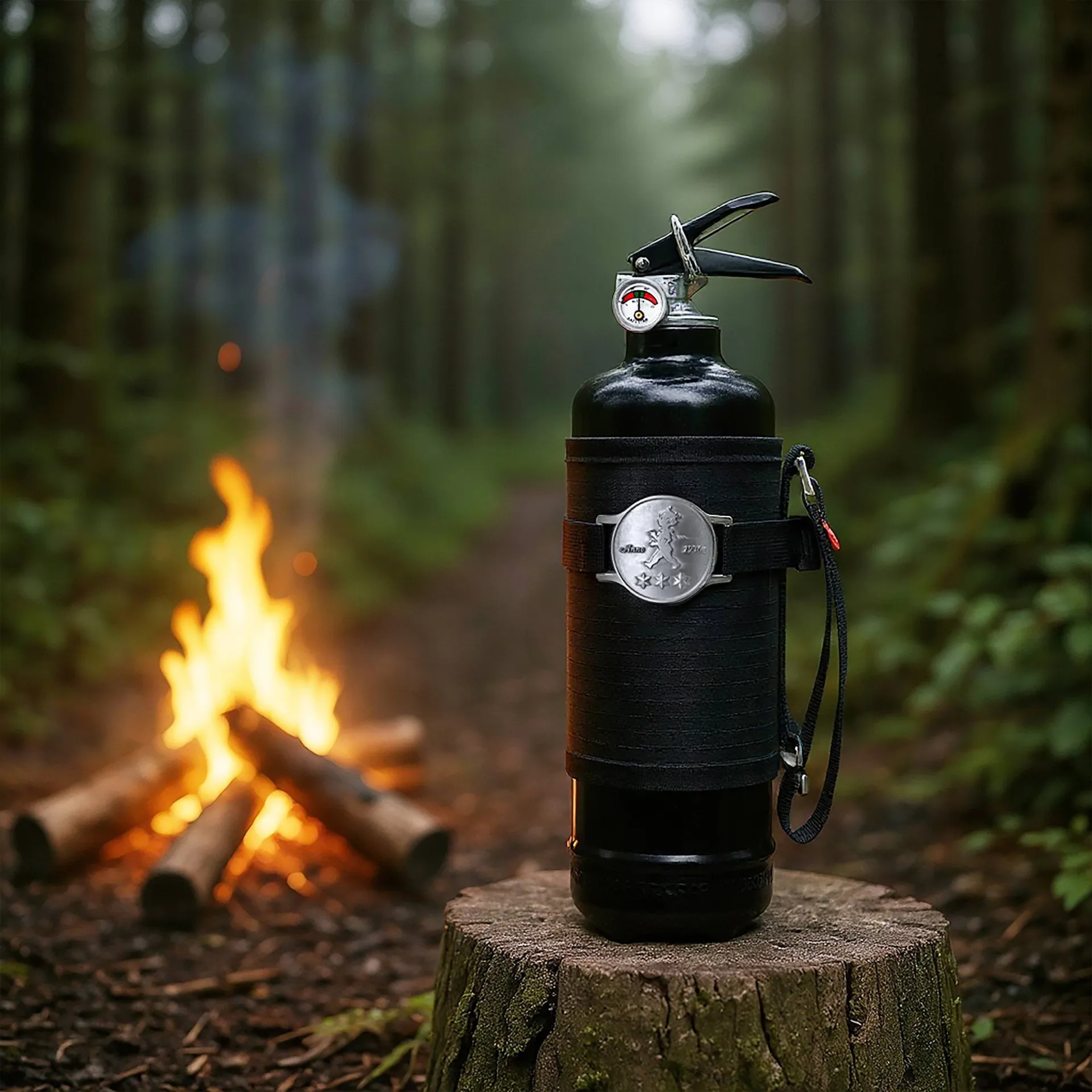 Solstickan extincteur 1 kg, Outdoor edition, Noir Solstickan Design
