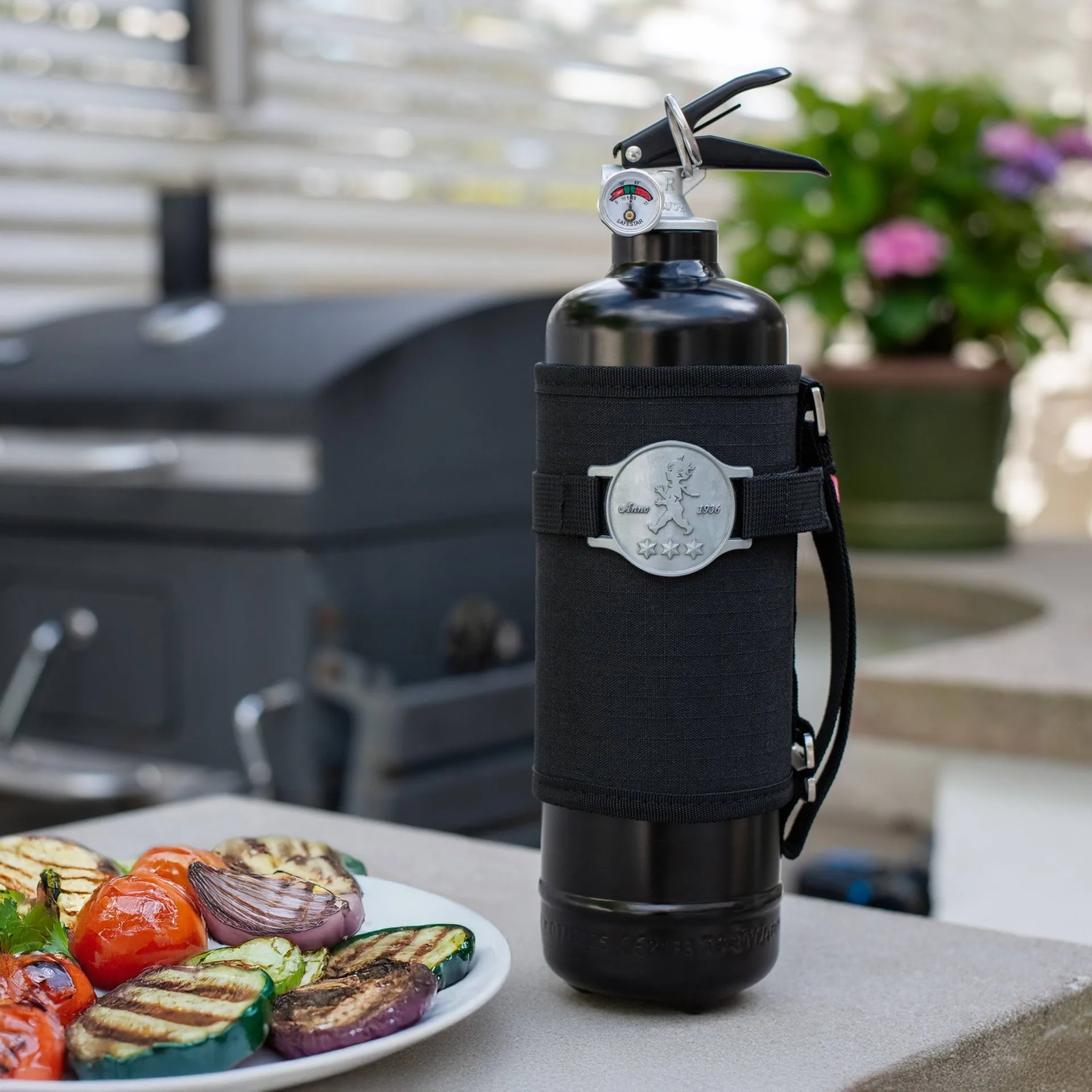 Solstickan extincteur 1 kg, Outdoor edition, Noir Solstickan Design