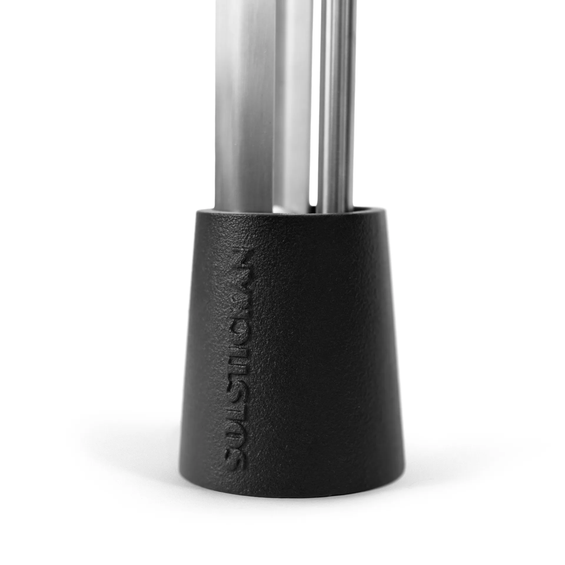 Solstickan porte-ustensiles de cheminée, Argent Solstickan Design