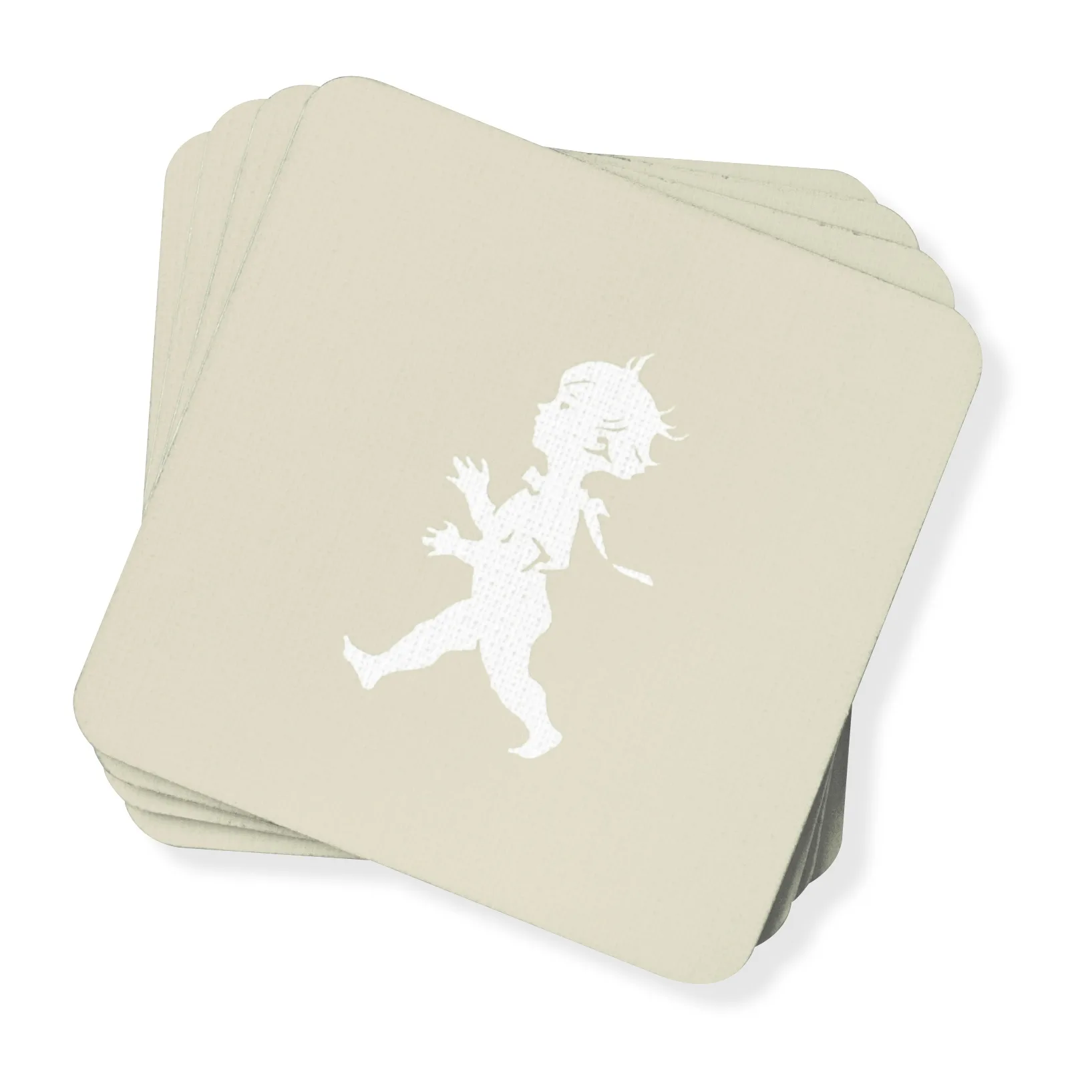 Sous-verre Solstickan 10x10 cm, lot de 4, Sand Solstickan Design