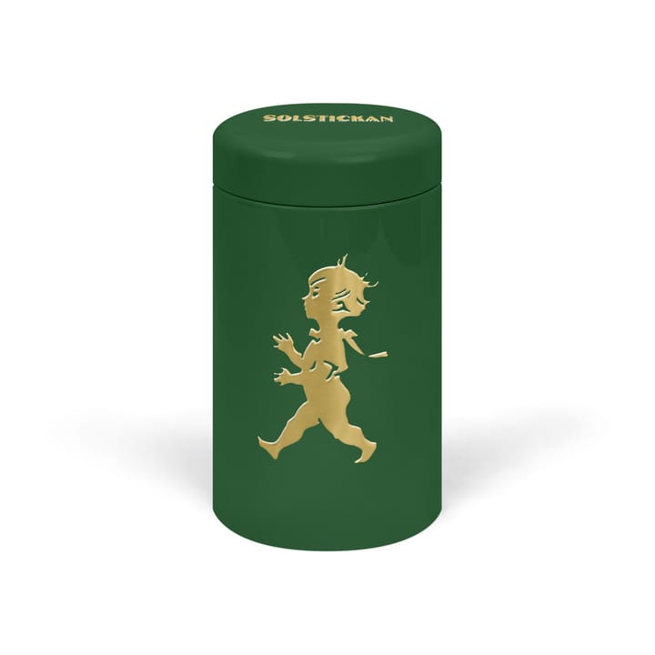 Tube d'allumettes Solstickan, lot de 100 - Vert-or - Solstickan Design