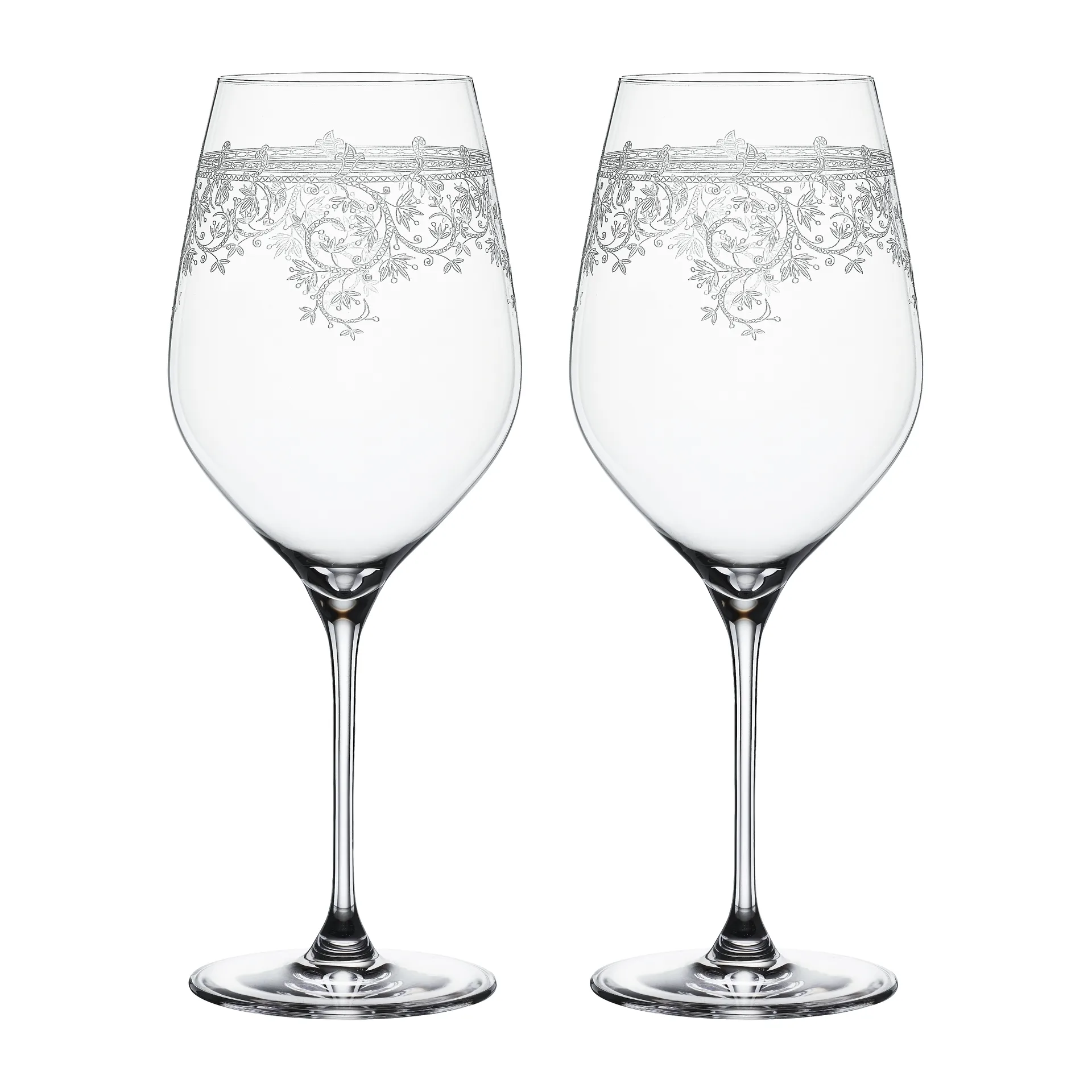 Arabesque Bordeaux Verre à vin rouge 81 cl Lot de 2, Transparent Spiegelau