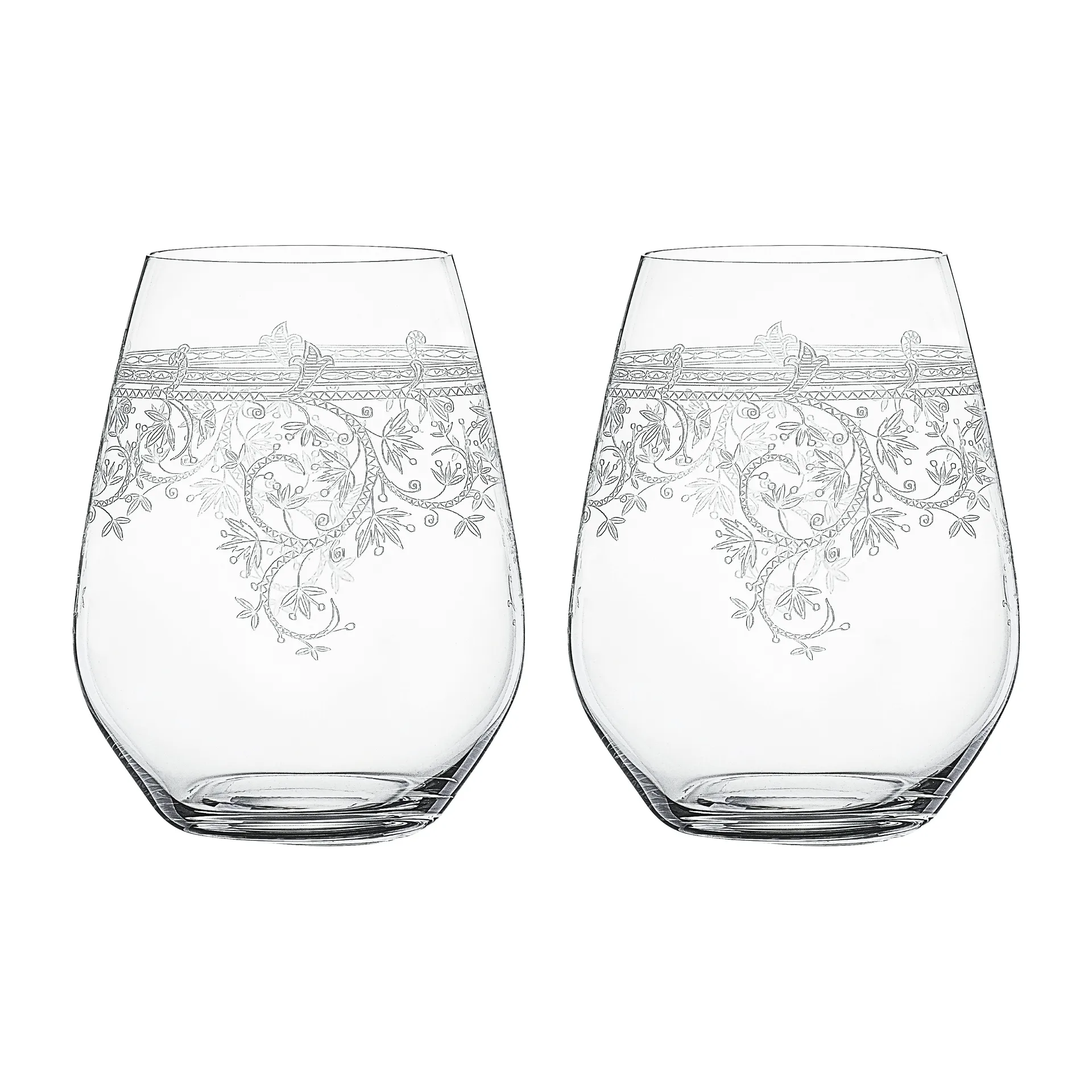 Arabesque tumblerVerre 46 cl Lot de 2, Transparent Spiegelau