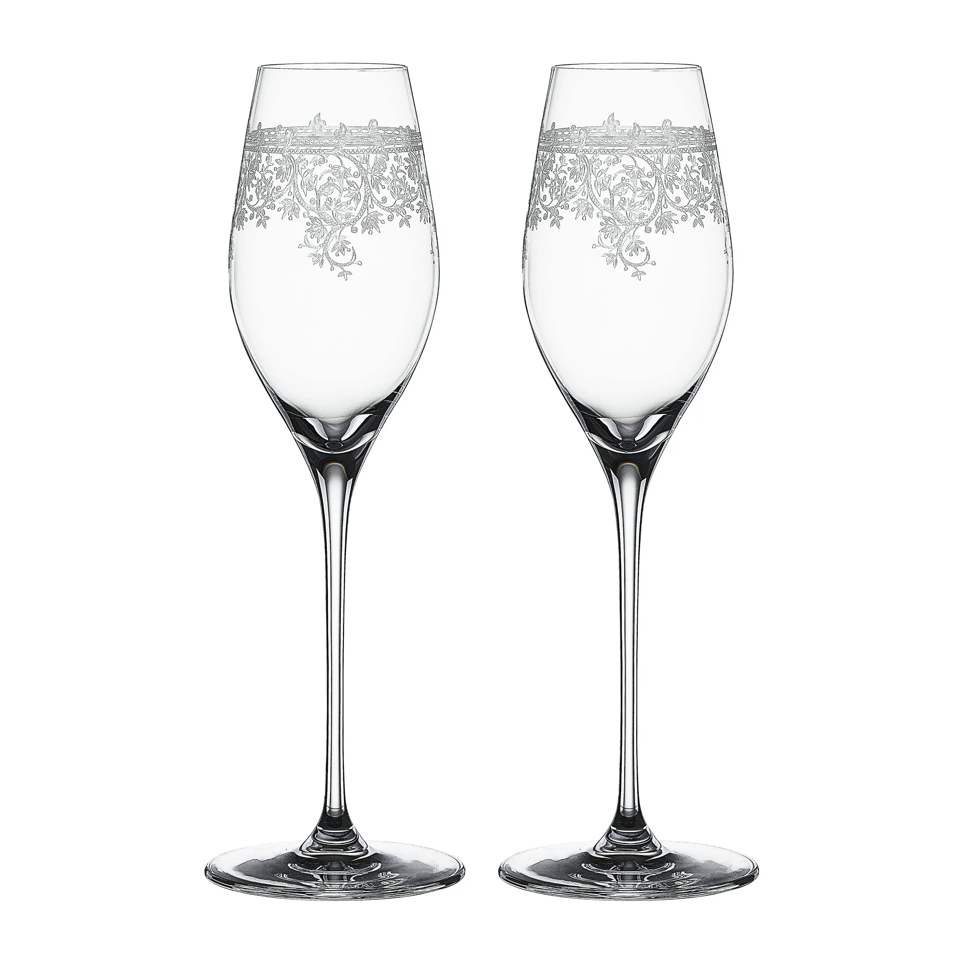 Arabesque Verre à champagne 30 cl Lot de 2, Transparent Spiegelau