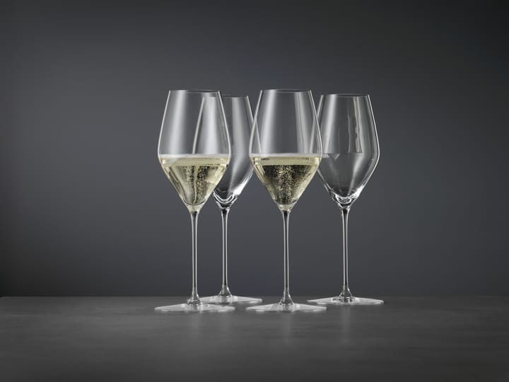 Flûte à champagne HI-LITE 34 cl Lot de 2, Clair Spiegelau
