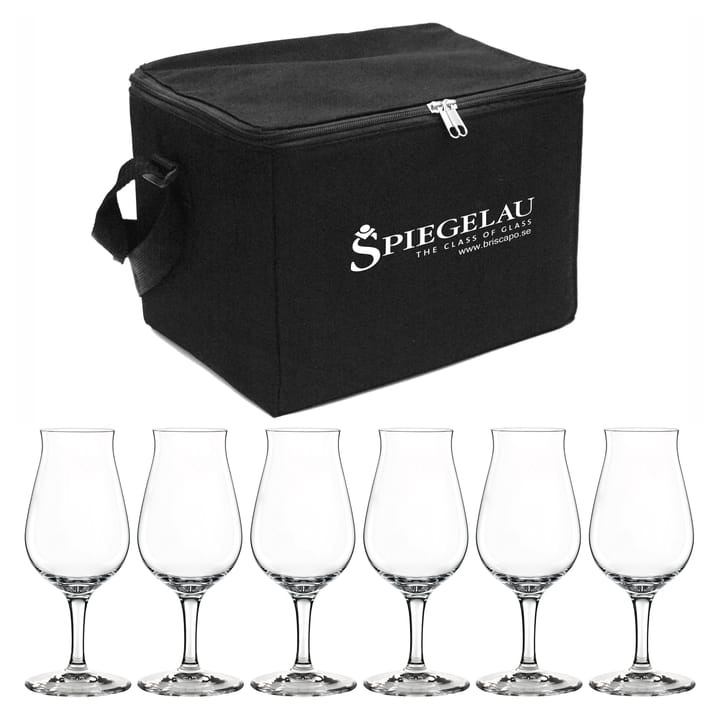 Sac avec 6 verres de dégustation pour le whisky - transparent - Spiegelau