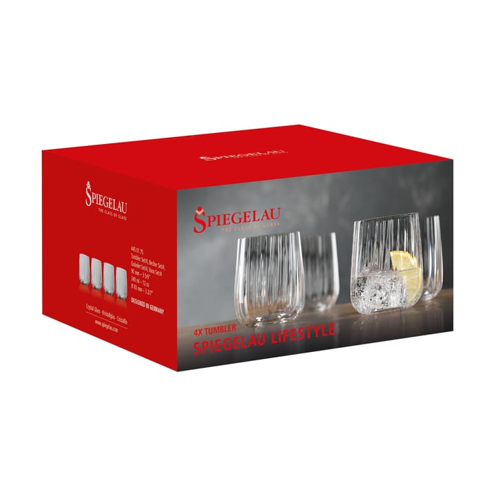 Tumbler LifeStyle Lot de 4, 34 cl Spiegelau