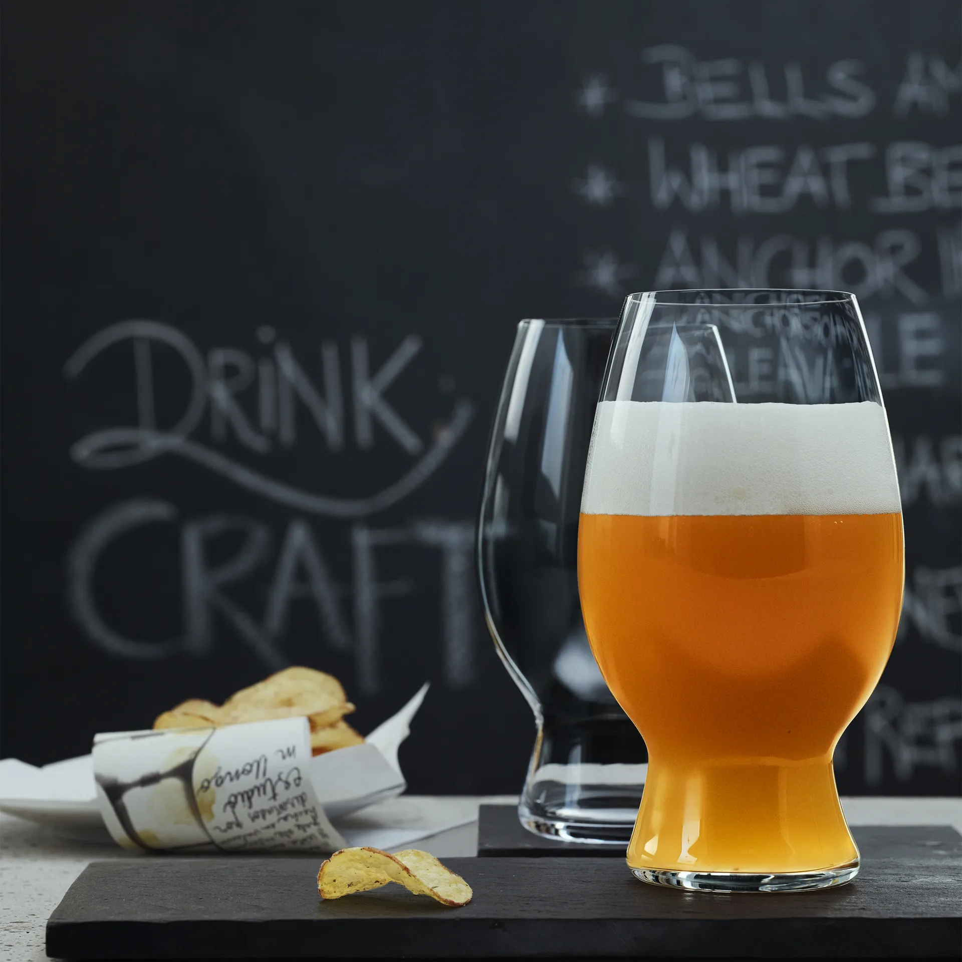 Verre à bière American Wheat 75cl lot de 4, transparent Spiegelau