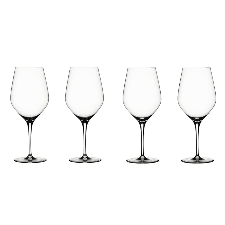 4 verres de cristal à vin rouge Authentis 01 Spiegelau - Art de la table -  Parlapapa