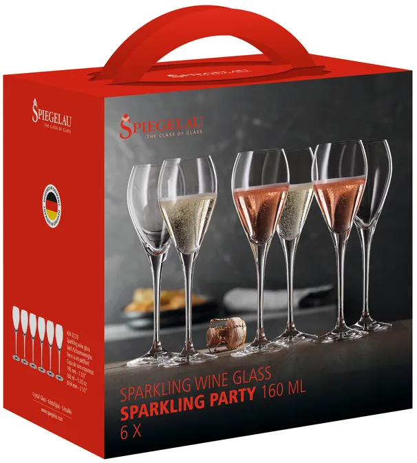 Verre à champagne Party 16 cl, 6-pack Spiegelau