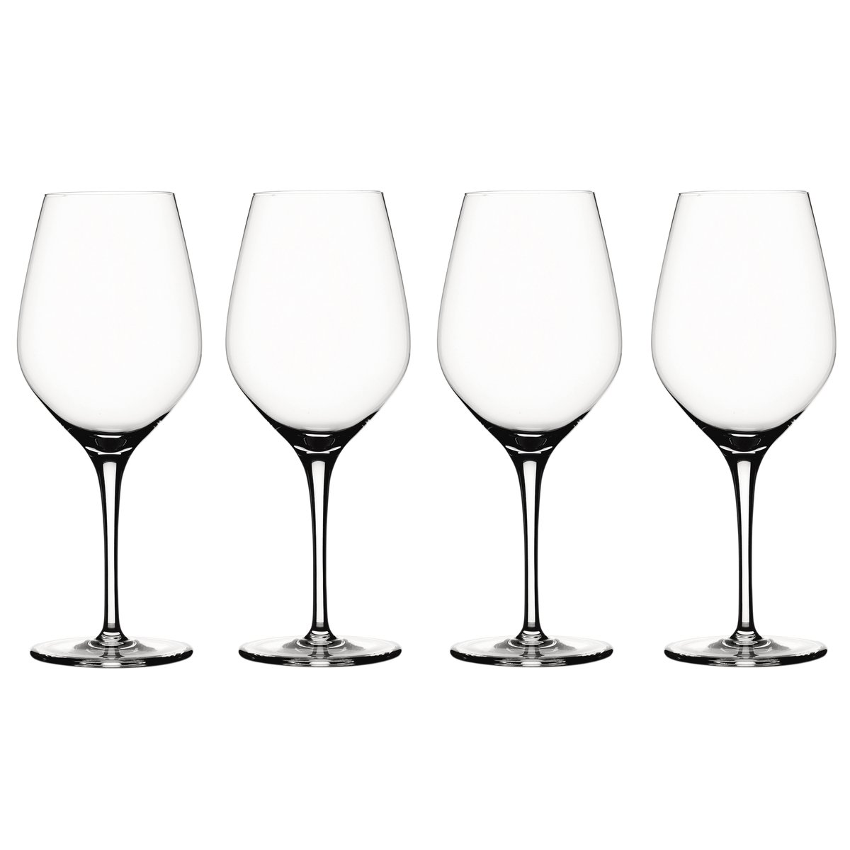 spiegelau verre à vin blanc authentis 36 cl lot de 4 transparent