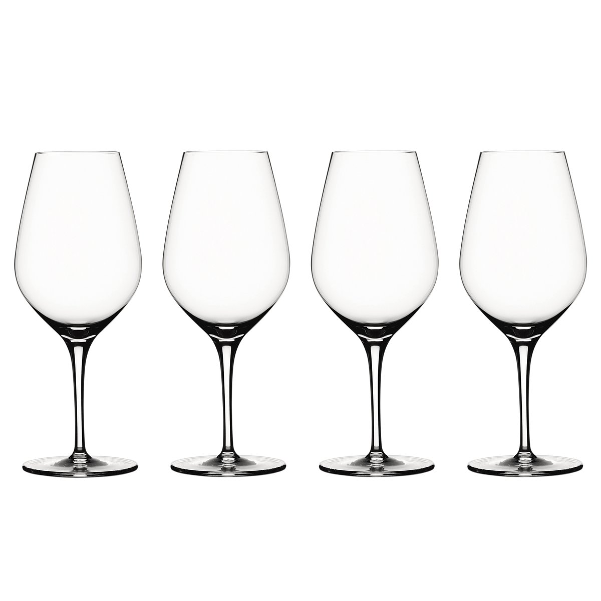 spiegelau verre à vin blanc authentis 42 cl lot de 4 transparent