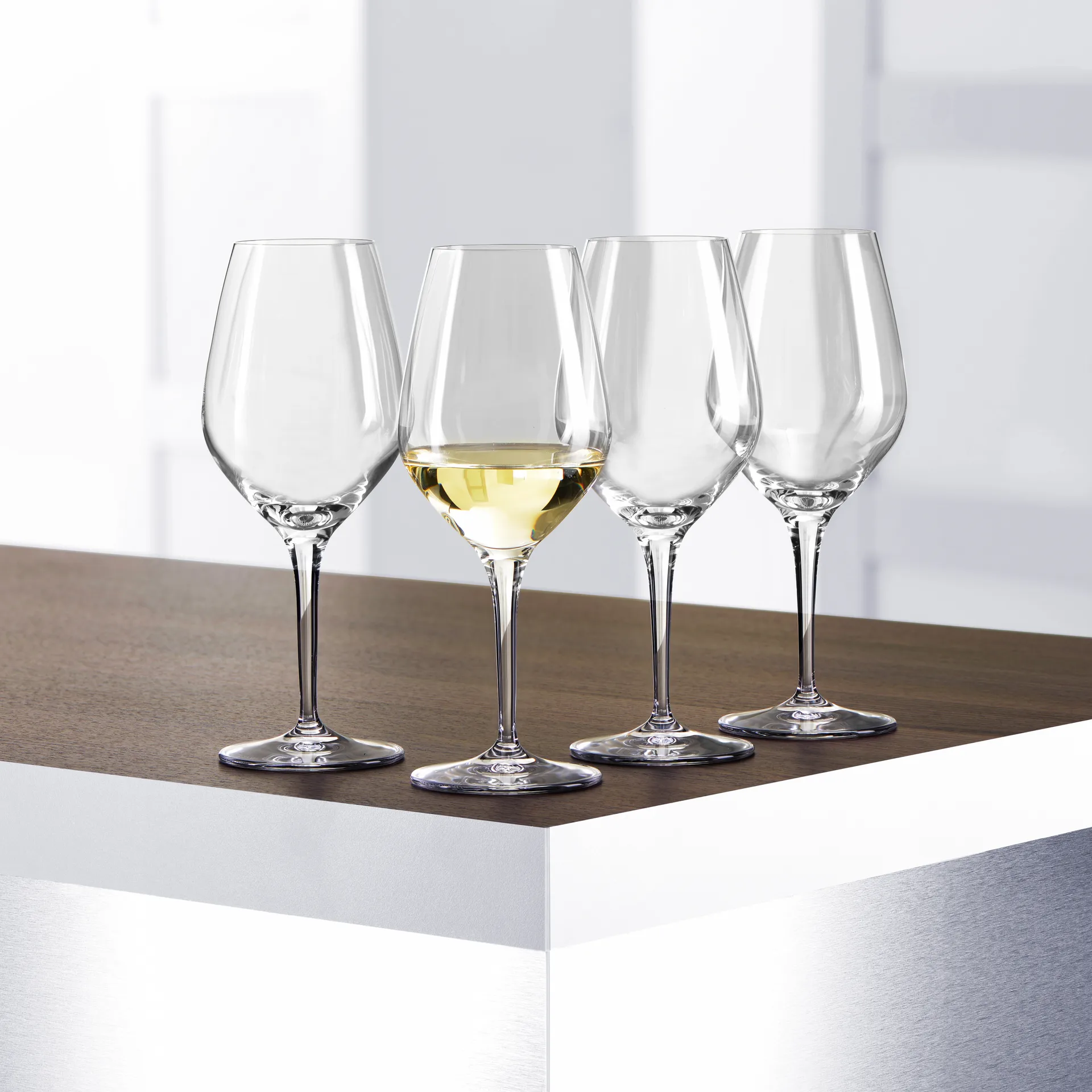 Verre à vin blanc Authentis 42 cl lot de 4, transparent Spiegelau