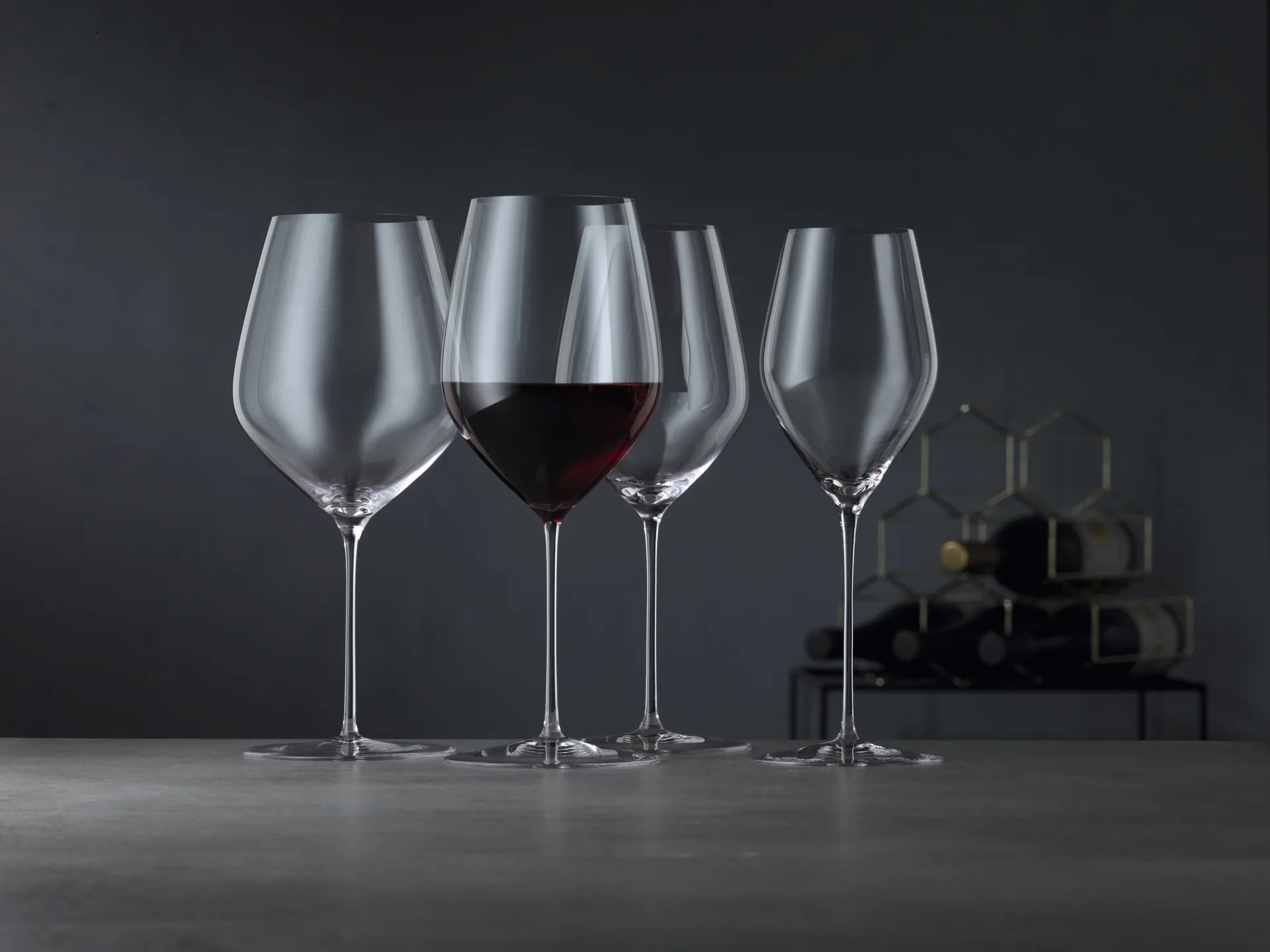 Verre à vin de Bourgogne HI-LITE 70 cl Lot de 2, Clair Spiegelau