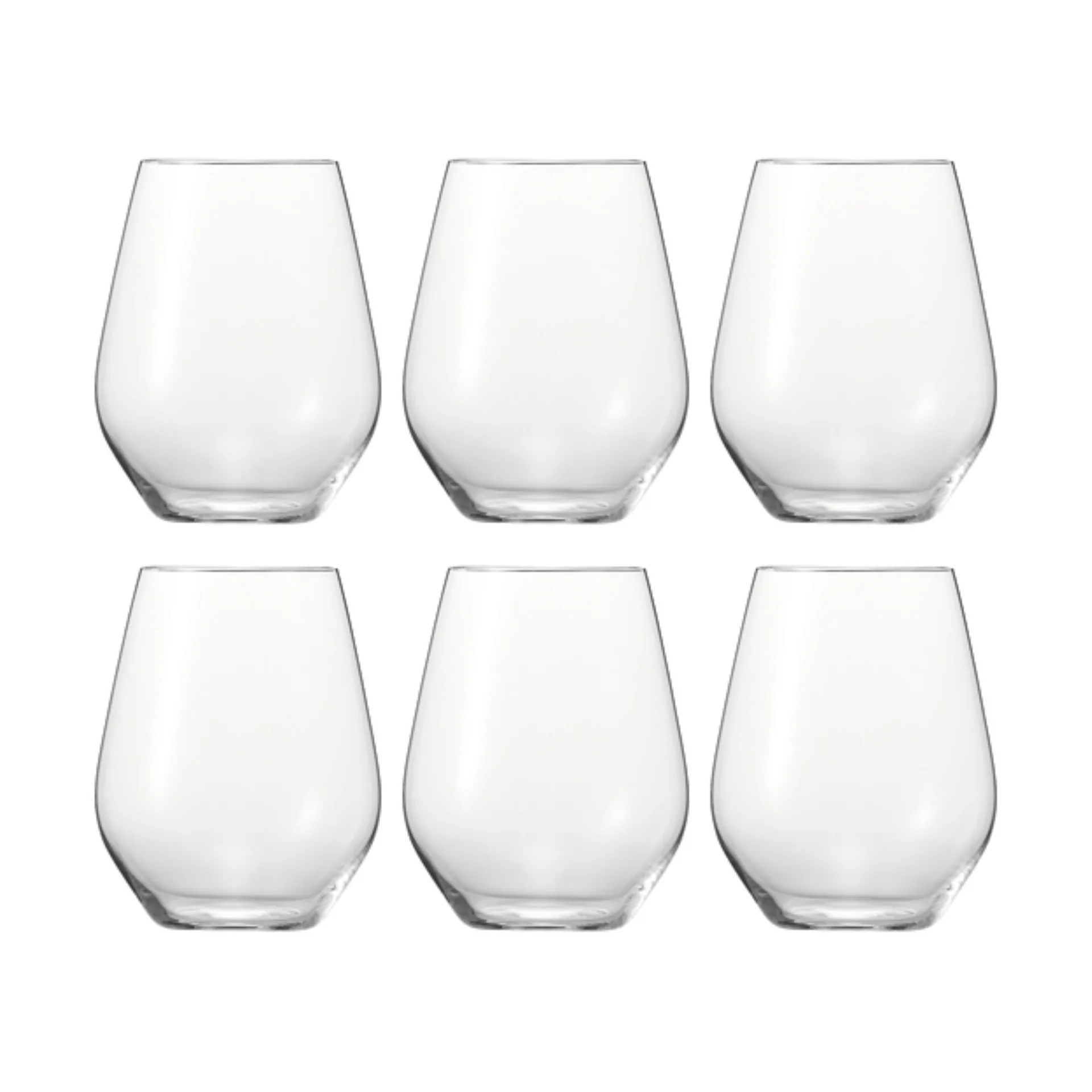 Verre à vin rouge Authentis Casual 46 cl Lot de 6, Clair Spiegelau