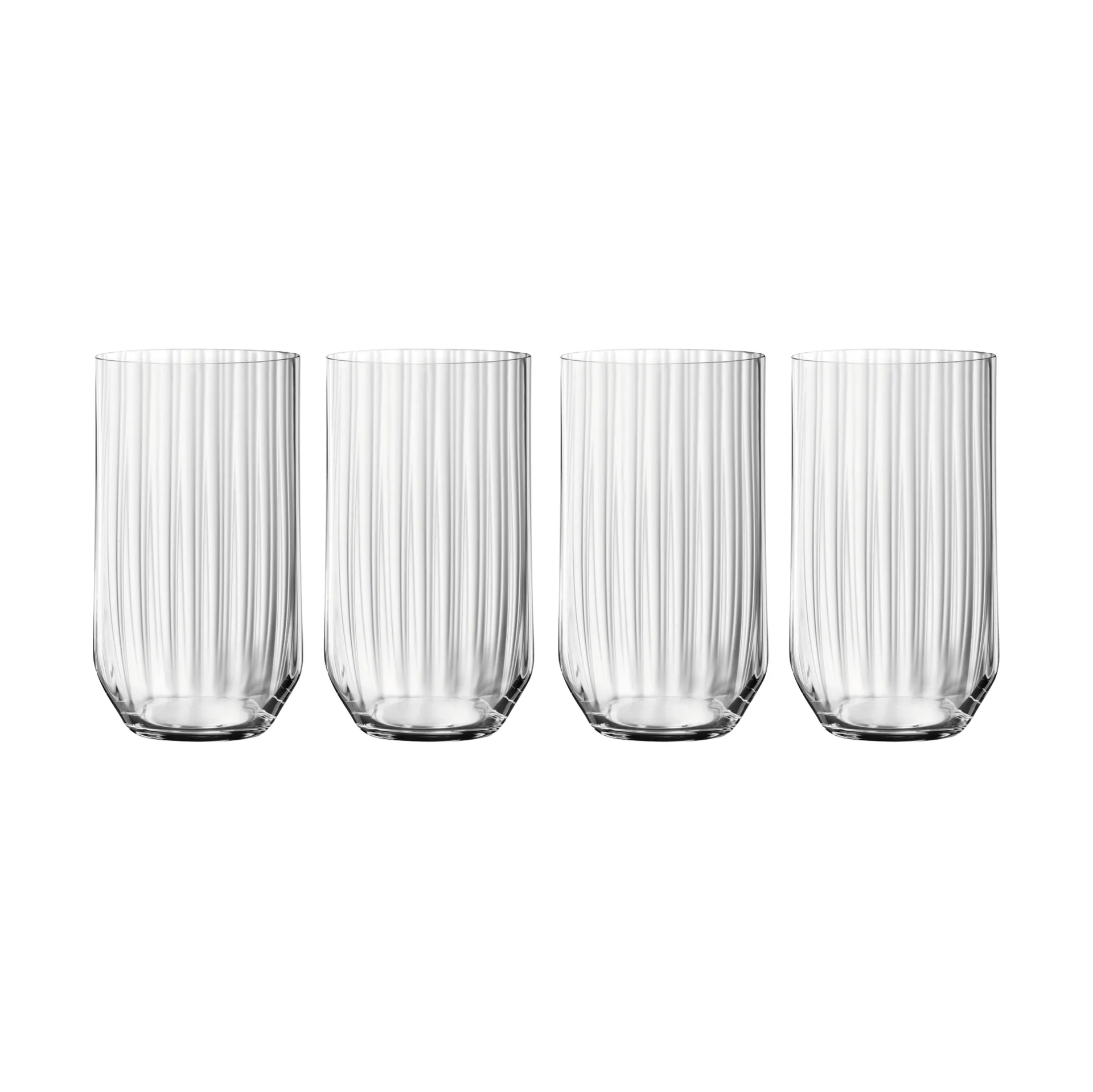 Verre long drink Linear 44,5 cl Lot de 4, Clair Spiegelau