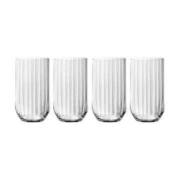Verre long drink Linear 44,5 cl Lot de 4 - Clair - Spiegelau