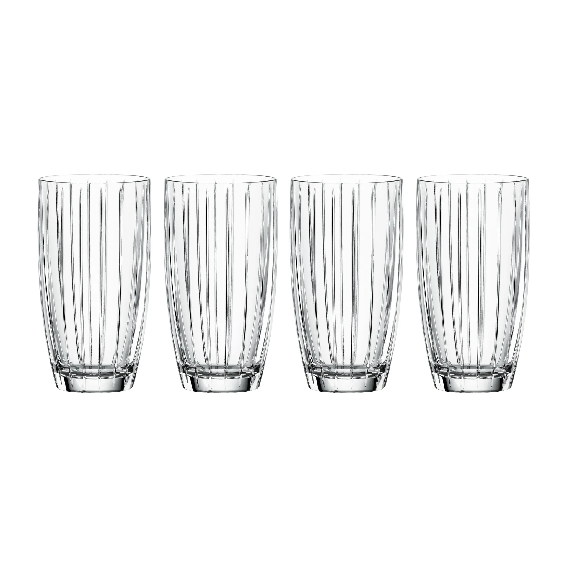 Verre long Milano 41,2 cl Lot de 4, Transparent Spiegelau