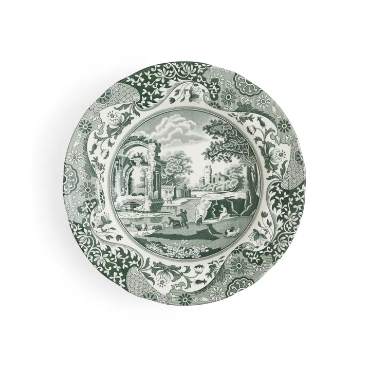 Assiette creuse Heritage Green Italian - Vert, Ø23 cm - Spode