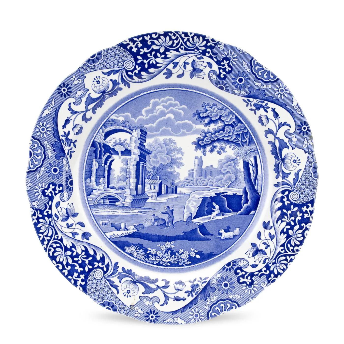 Assiette de présentation Blue Italian, 30 cm Spode