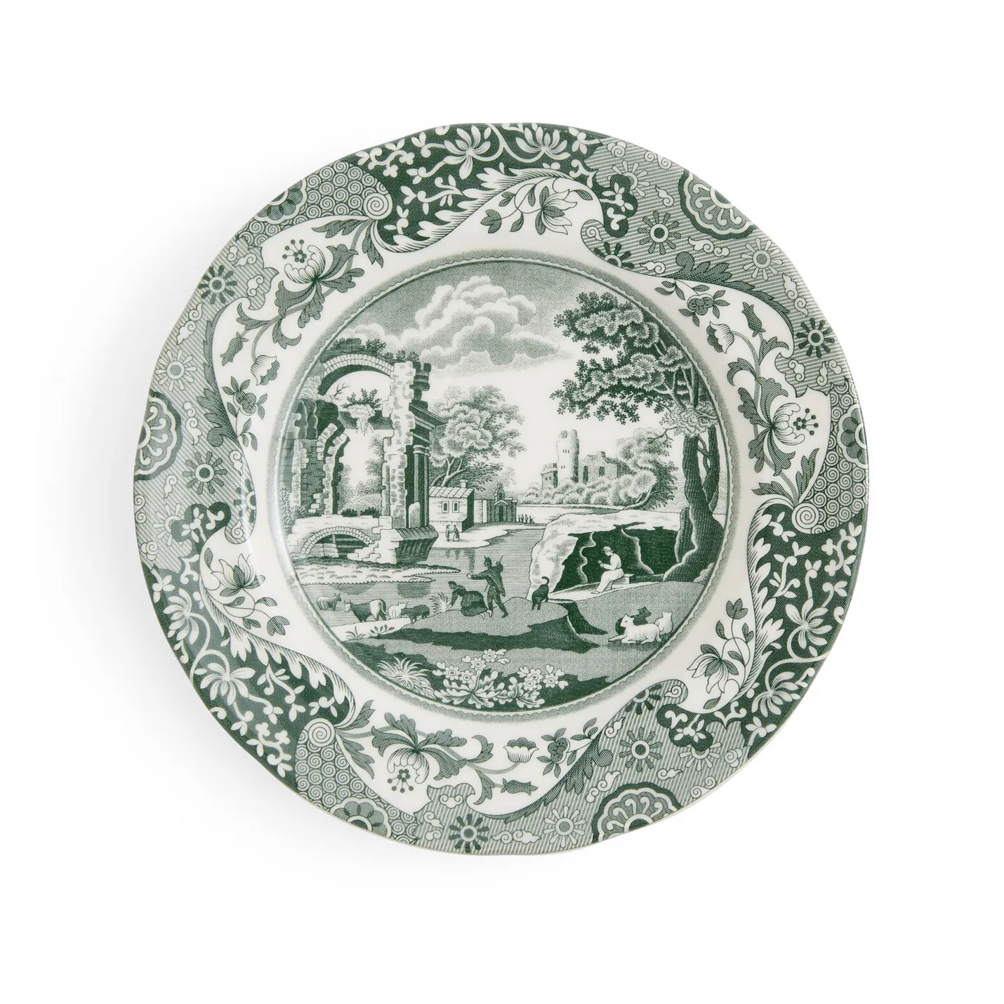 Assiette Heritage Green Italian, Vert, Ø15 cm Spode