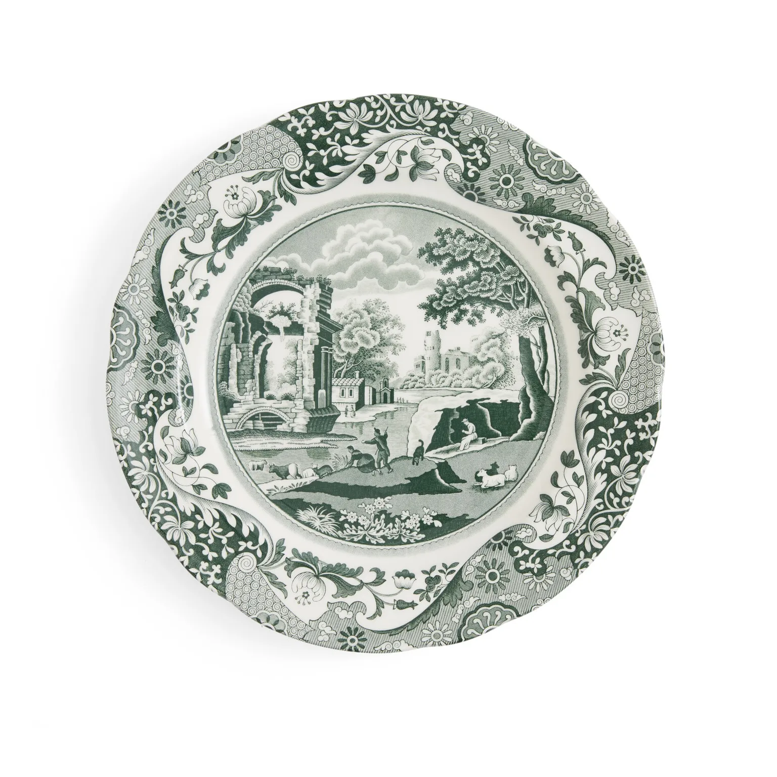 Assiette Heritage Green Italian, Vert, Ø27 cm Spode