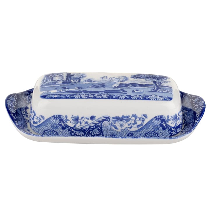 Beurrier Blue Italian - 20 x 10 cm - Spode