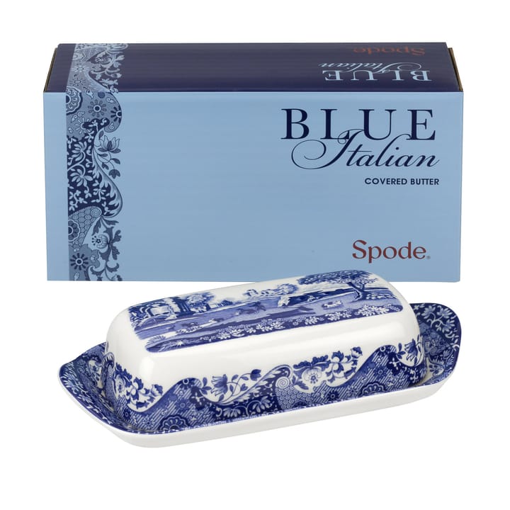 Beurrier Blue Italian - 20 x 10 cm - Spode