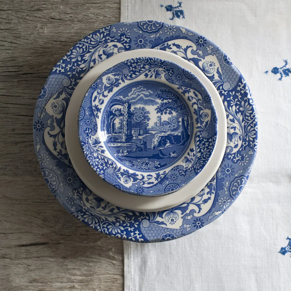 Bol à cérélaes Blue Italian, 20 cm Spode