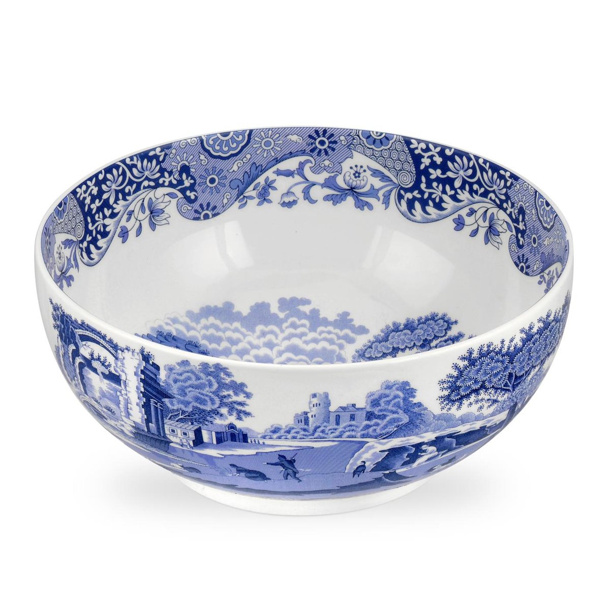 spode bol rond blue italian 28 cm