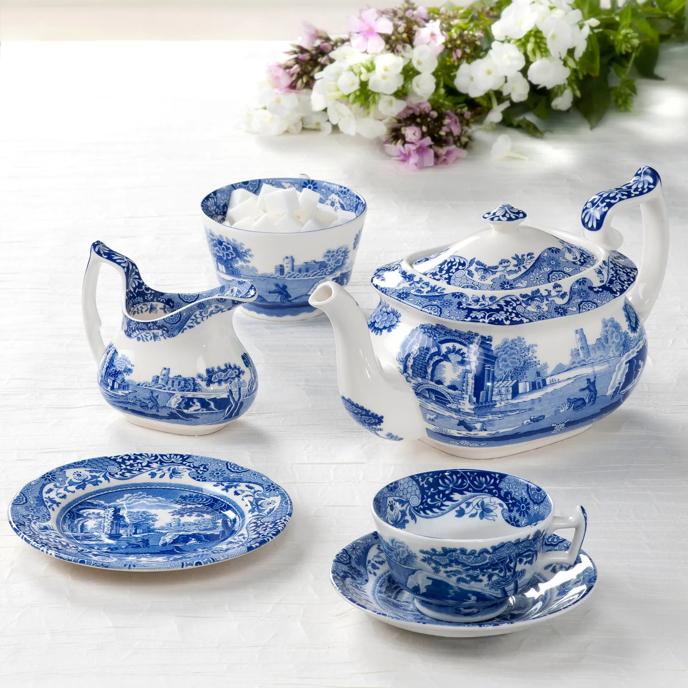 Crémier Blue Italian, 22 cl Spode