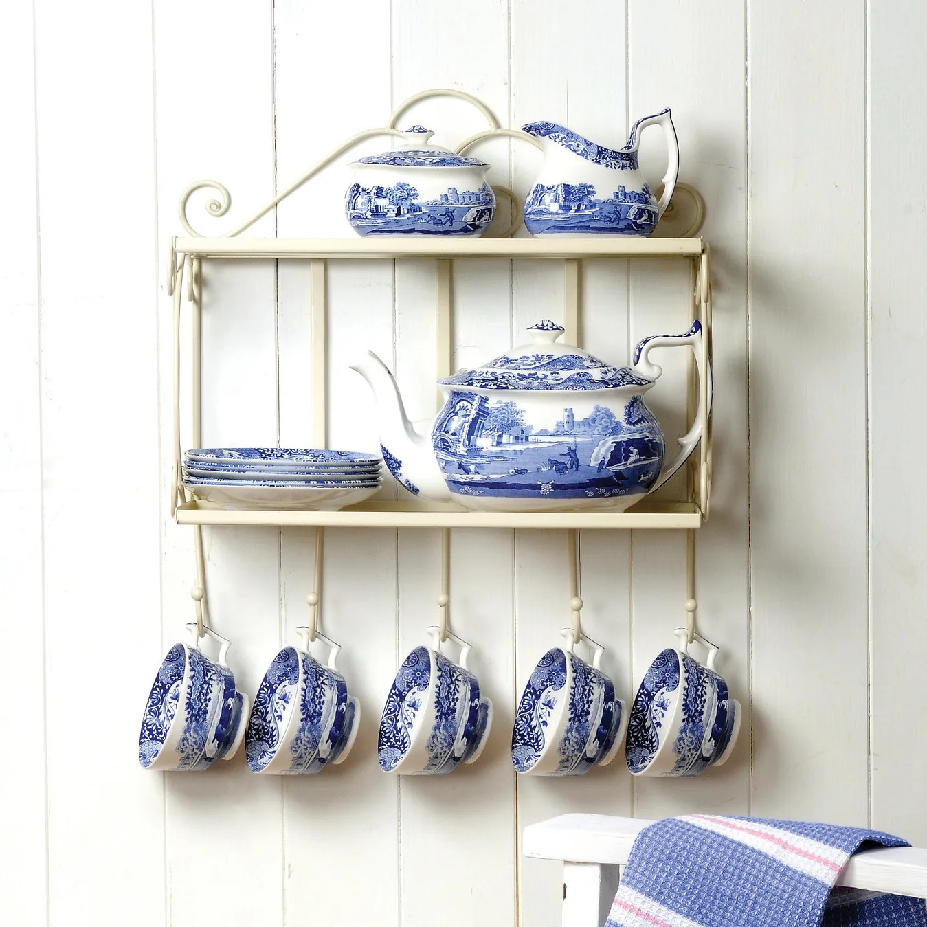 Crémier Blue Italian, 22 cl Spode