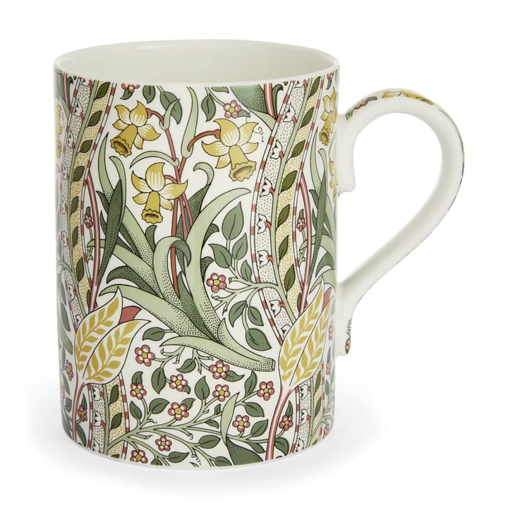 Mug Daffodil 35 cl - Feuille de laurier garance - Spode