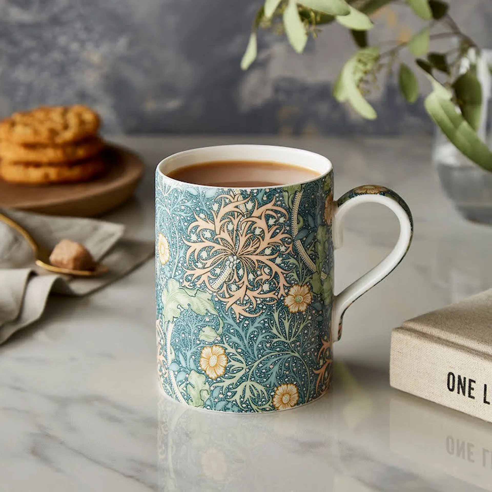Mug Seaweed 35 cl, Verre de mer Spode