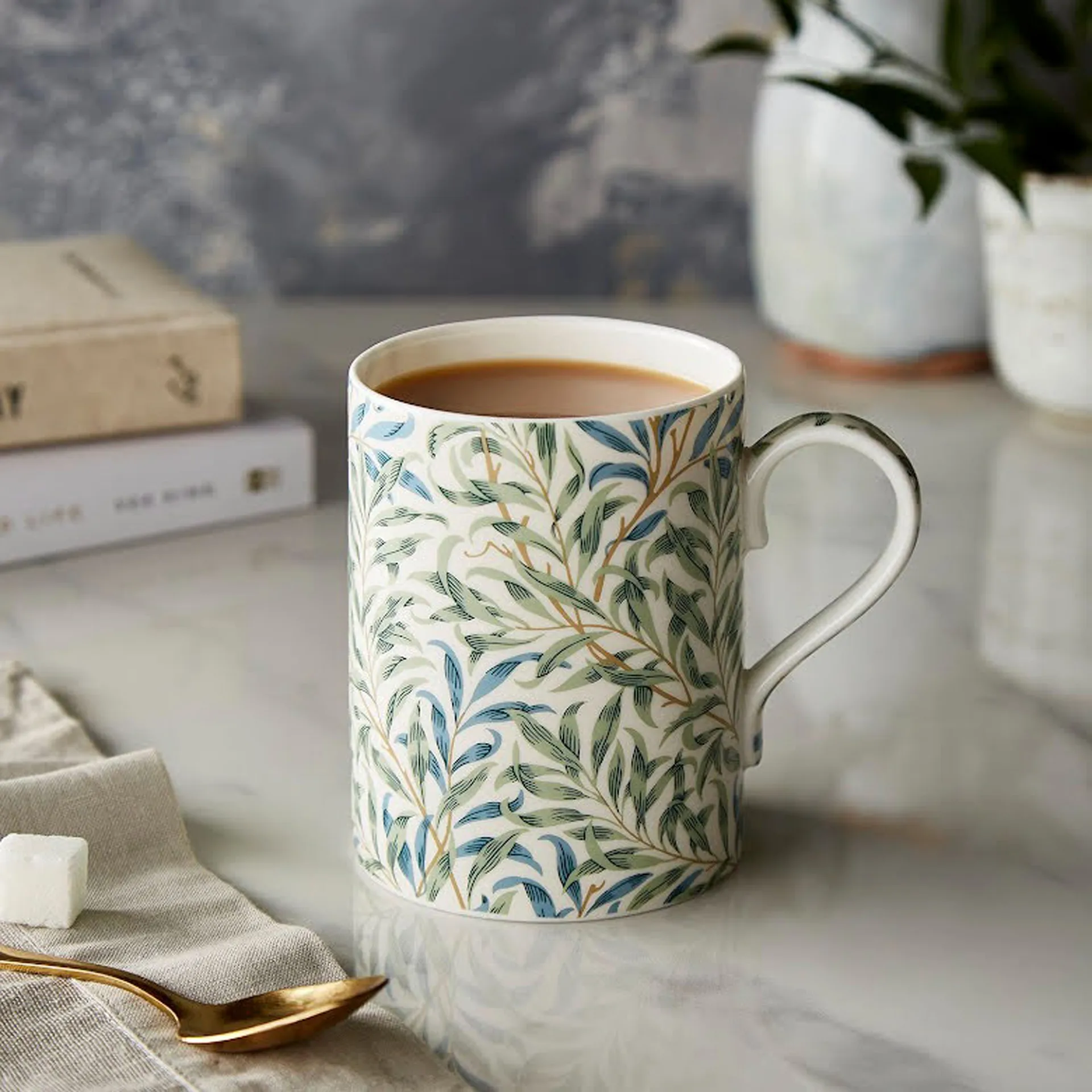 Mug Willow Bough 35 cl, Troène ardoise Spode